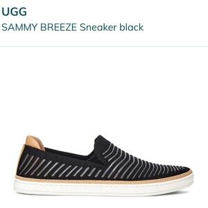 UGG Sammy‎ Breeze Black Slip On Loafer